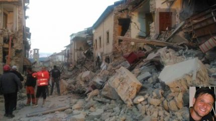 TERREMOTO, MORTO FILIPPO SANNA: IL 23ENNE ERA STATO SALVATO DALLE MACERIE