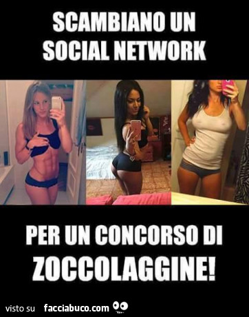 Scambiano un social network per un concorso di troi*