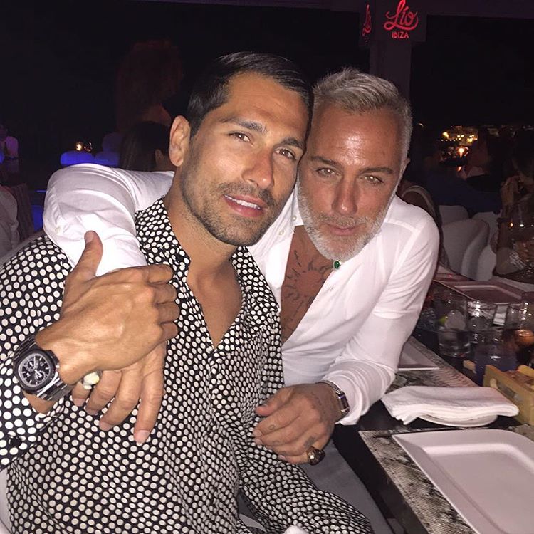 Gianluca Vacchi e Marco Borriello