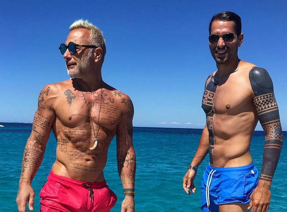 Gianluca Vacchi e Marco Borriello