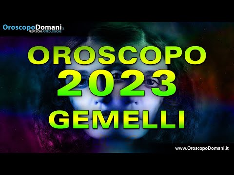 Oroscopo 2023: Gemelli! - Solobuonumore - Video Notizie Dal Web